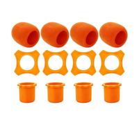 YIZITU Cubierta De Micrófono De Esponja Suave Anillos De Diseño Antideslizantes Compatibilidad Protecciones Engrosadas para Uso Frecuente Cubierta Antideslizante De Micrófono Engrosada