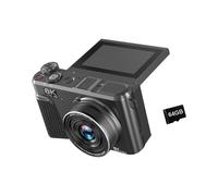 YIZITU Digital Photography Camera 18X Digital Zoom Vlog Video Recorder 180 Degree Flipping Screen Camera For Outdoor