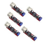 YIZITU Efficient Two USB Chargers Module 3A 5V Stepping Down Converters Supports Multiple Input Voltages 9V 12V 24V 36V Overloads Protections Short Circuits Protected USB Chargers Module