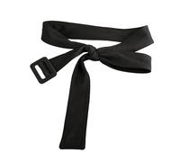 YIZITU Gabardina para mujer, cinturón de repuesto para gabardina, cinturón de repuesto para gabardina de hombre, cinturón de repuesto, Negro, 61.02 inch