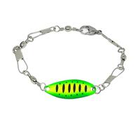 YIZITU Handmade Alloy Fish Hook Bracelet Adjustable Length Unisex Jewelry For Fishing Enthusiasts and Adventurers Fishing Themed Gift