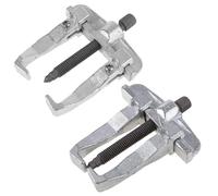 YIZITU Herramienta de extracción de espacios estrechos de 200 mm, extractor de engranajes de 2 mandíbulas para motocicleta, polea de engranaje de mandíbula automática, extractor de rodamientos de buje