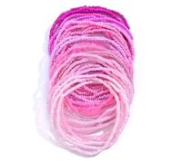 YIZITU Juego de 30 pulseras de tobillo de cuentas de cristal coloridas para complementar tu para cualquier ocasión