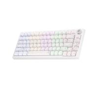 YIZITU Juego De Teclas Ergonómico Intercambio En Caliente Luz Fondo Color 1600万 Conexión Múltiples Dispositivos Batería Recargable Permanente Cambio Caballo Pálido Juego Teclas Mecánico