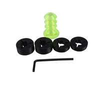 YIZITU Kits de actualización de pedales, bloque de amortiguación suave para simulador de carreras, modificación de pedales, bloque de amortiguación suave ajustable, modificación de carrera