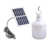 YIZITU Lámpara Solar Recargable De Bombilla De LED Solar Portátil para La Pesca Iluminación Aire Libre Luces La Lámpara Gallinero para Acampar Luces Campamento Carpas Jardín Aire