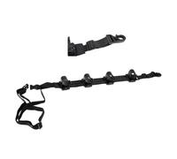 YIZITU Libere Rápidamente Los Portadores De Postes Pesca Automotrices 12 Abrazaderas Antideslizante Maximiza Espacio Libre Durante Transporte Cinturones Seguridad Retráctiles Abrazaderas