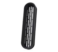 YIZITU Manija de aleación de aluminio, rejilla de ventilación, tiradores de cajón, manija oculta para muebles, zapateros, rejillas de ventilación de aleación de aluminio