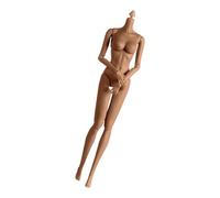 YIZITU Maniquí Poseable Profesional 30Cm Desnudo con Detalle De Piel Auténtica Reemplazo Cuerpo De Muñeca Conjunta Desnuda