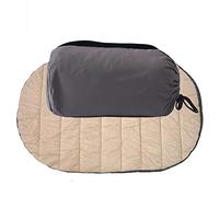 YIZITU Manta plegable para gatos, sofá, asiento de coche, suave, portátil, cojín para perro, almohadilla cálida, adorable para vacaciones
