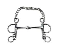 YIZITU Palanca De Punta De De Caballo De Acero Inoxidable Resistente a La Corrosión Diseño Profesional para Un Control Preciso En Equitación Y Deportes Caballo Seguro Ecuestre a Prueba De Herrumbre