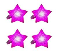 YIZITU Palos De Luz Estrella Profesionales para Espectáculos Danza Teatro Decoración del Hogar LED Brillante Suministros Fiesta Accesorios Fiesta Brillantes para Niños 4 Uds.