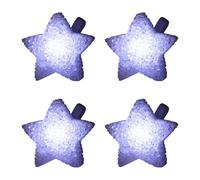 YIZITU Palos De Luz Estrella Profesionales para Espectáculos Danza Teatro Decoración del Hogar LED Brillante Suministros Fiesta Accesorios Fiesta Brillantes para Niños 4 Uds.