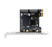 YIZITU PCIExpress USB3.0 Expansion Adapter 5Gbps Transfer Rate Supports Multiple Peripherals Simultaneous Use Data Transfer PCIe Card