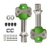 YIZITU Pedales Automáticos para Bicicleta De Carretera Aleación Aluminio Ligera con Bloqueo Automático Y Rodamientos Sellados Pieza Ciclismo Carretera