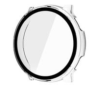 YIZITU Película de vidrio templado de moda + funda protectora de pantalla de cobertura completa, carcasa dura antiarañazos para reloj Active 5, protector de pantalla de cristal, carcasa protectora