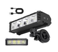 YIZITU Potentes Faros Delanteros para Bicicletas Resistente Agua Luz LED Brillante para Bicicleta De Carretera Recargable por USB para Ciclismo Nocturno Faro LED Accesorio Impermeable