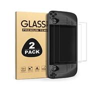 YIZITU Protector de pantalla de vidrio templado antihuellas para protector de pantalla