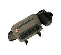 YIZITU Riñonera multifunción flotante, bolsa de almacenamiento de aparejos, paquete de señuelos, resistente al agua, bolsa de hombro individual, mochila de equipo de pesca al aire libre, multicolor, L