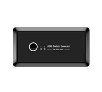 YIZITU Selector de conmutación USB 3.0, conmutador USB, 4 ordenadores, 2 dispositivos, para impresora, escáner, teclados, conmutador USB, disco duro