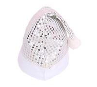 YIZITU Sombrero de Papá Noel acogedor para Año Nuevo, para hombres y mujeres, 5 unidades, sombreros de Papá Noel a granel para adultos y niños