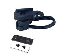 YIZITU Soporte para faros delanteros de bicicleta, soporte de lámpara LED ajustable, soporte de lámpara frontal para bicicletas BL12