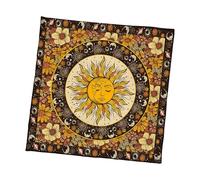 YIZITU Tela De Tarot Lana Premium con Respaldo Antideslizante Elegante Tela Adivinación para Lectura Cartas Cubierta Práctica Espiritual