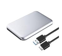 YIZITU USB3.0 2.5inch External Hard Drives Enclosure Easy Installation Hard Drive Disk Box Data Transfer for PC Portable Storage for Laptop