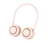 YIZITU Ventilador De Cuello Colgable Plegable Ventilador Recargable De Sin Luces Recargables En Forma Yo-yo Sin Mano para Campamento Viajes Gimnasio con Tin-yo-yo-yo-ti-yo-Colgante USB