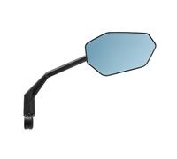 YIZITU Vista Amplia con Abrazadera De Manillar Plegable Y Visibilidad Mejorada Espejo Final De Manillar