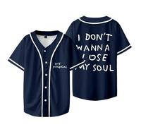 YIZZZFA Josiah Queen The Prodigal 2025 Camiseta De Manga Corta, Unisex T-Shirt, Cuello Redondo Informal, Estampado, Alla Moda Da Strada Gift,Azul,S