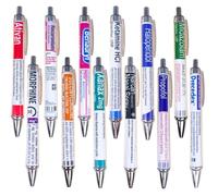 YJ PREMIUMS 12 bolígrafos de farmacia para enfermeras y farmacéuticos | Divertidos regalos para técnicos técnicos de farmacia para mujeres con aguja para vacunación, jeringa, píldora, medicina,