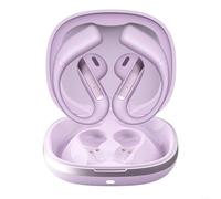 YJ55 Auriculares inalámbricos de traducción AI Diseño de oreja abierta Ofrece interpretación de voz en tiempo real de 164 idiomas para necesidades de comunicación global (morado)
