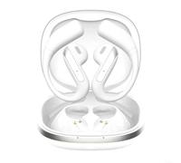 YJ55 Auriculares inalámbricos de traducción AI Diseño de oreja abierta ofrece interpretación de voz en tiempo real de 164 idiomas para necesidades de comunicación global (blanco)