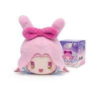 YJacuing Alien Stage Rabbit Series Blind Box - Llavero de felpa con diseño de cabeza de moño, con licencia oficial del anime ALNST, Varios colores, Single Box, Contains One Random Character