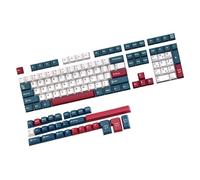 Yjcnelcr 136Keys Mech Soldier - Teclas de doble disparo, altura original, cubierta para teclas mecánicas