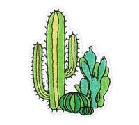 Yjcnelcr Aplique bordado de flores para coser o coser con diseño de autobuses de dibujos animados