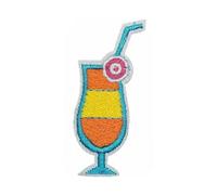 Yjcnelcr Aplique bordado para planchar con tema de playa, para reparación de ropa