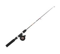 Yjcnelcr Caña de pescar telescópica en hielo, ligera, para viajes en el mar, equipo pequeño para principiantes, cuerpo ligero, cabe perfectamente en una mochila de caja de aparejos