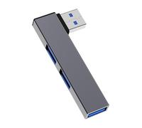 Yjcnelcr Concentradores USB C con 4 puertos de datos para laptop, 2 USB 2.0 1 USB 3.0, estación de acoplamiento portátil