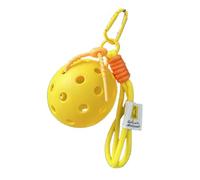 Yjcnelcr Llaveros creativos con temática de pickleballs para regalo | Adorno multifuncional para decoración de bolas de pickleball, soporte de clip para mochila, para regalo y al aire libre