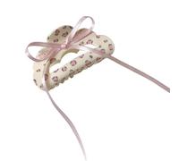 Yjcnelcr Pinzas para el pelo para mujer, pasadores de pelo con cinta de ballet, pinza de mandíbula coreana, herramienta de modelado de pelo, pinzas para el pelo, accesorios para el cabello para