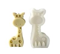 Yjcnelcr Vela de dinosaurio, resina temática de animales para velas, jabón, yeso, adornos para tartas y fondant