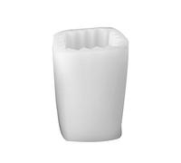 Yjcnelcr Vela geométrica multiestilo de silicona con forma de cono de resina para hacer velas, manualidades en el hogar