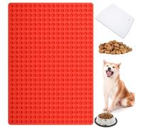 YJDM Molde de silicona redondo de 468 cavidades, chips de chocolate caseros, dulces, hornear, cuentas de cera derretida, bolas de hielo, moldes de gotas de chocolate, golosinas para perros