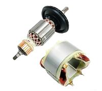 YJDOORPLAY 2 piezas de repuesto de bobina de armadura y campo para taladros de martillo Bosch RH540 y RH540S, números de pieza 1619P10864 y 1619P08324