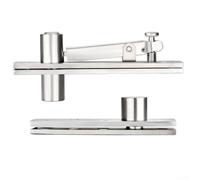 YJDOORPLAY Bisagra pivotante resistente, para puertas de madera, rotación de 360 grados, herrajes invisibles de acero inoxidable, diseño oculto para el hogar para compartimentos secretos (recto)