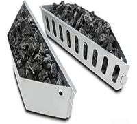 YJDOORPLAY Cestas de carbón para parrillas de carbón Weber Cesta de briquetas de carbón para hervidor Weber de 0.6 mm One Touch y Master Touch Series Soportes de combustible de carbón para otras