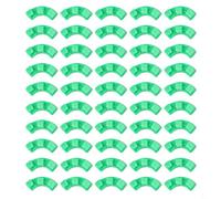 YJDOORPLAY Clips de plástico para entrenamiento de plantas de 90 grados para doblar ramas y bloquear la forma, abrazadera de tallo suave para mejorar la producción y el crecimiento de brotes (es verde