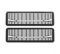 YJDOORPLAY Cubierta protectora de salida de aire de fila trasera para Tesla Model Y 2025, accesorios interiores, protectores de ventilación de plástico negro, piezas de repuesto directas